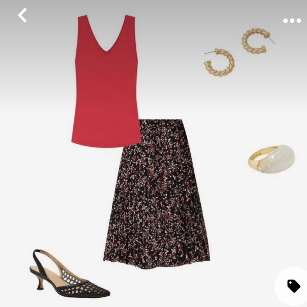 Ann Taylor Coral Tank